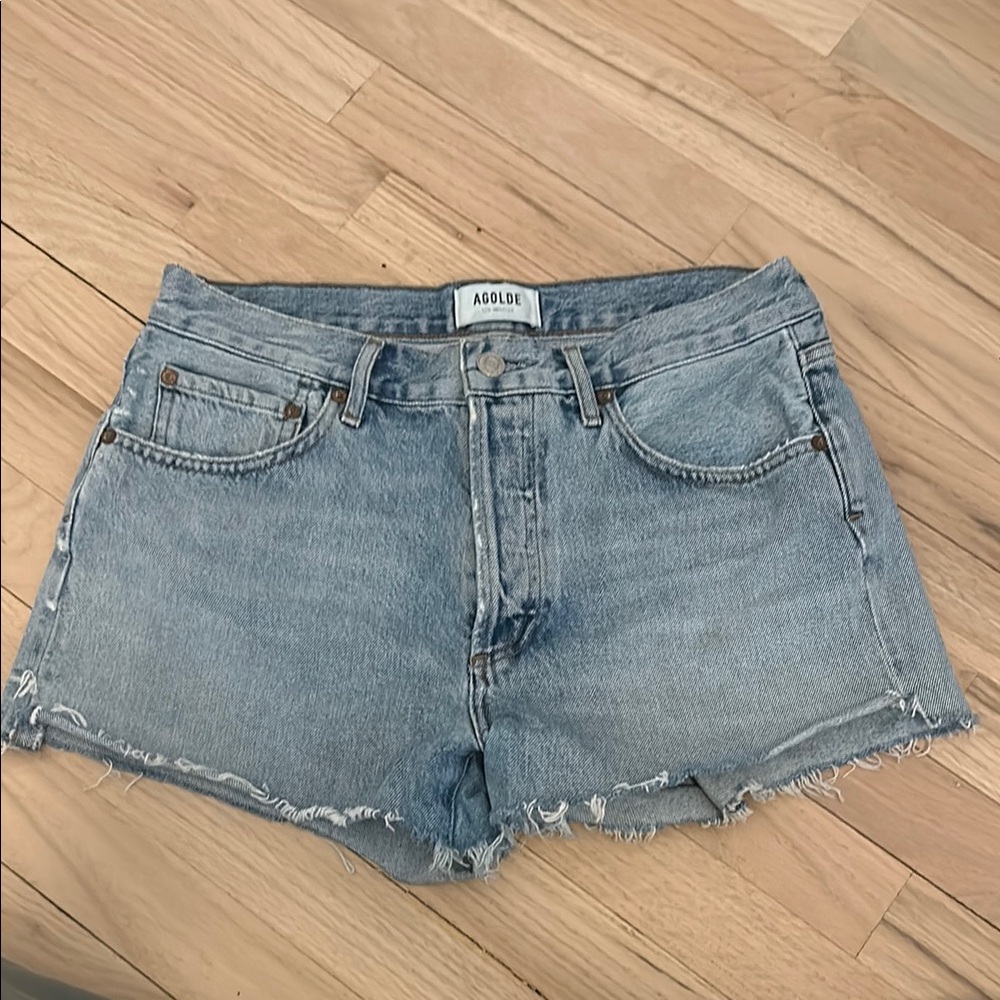 Agolde Parker Vintage Cut Off Shorts